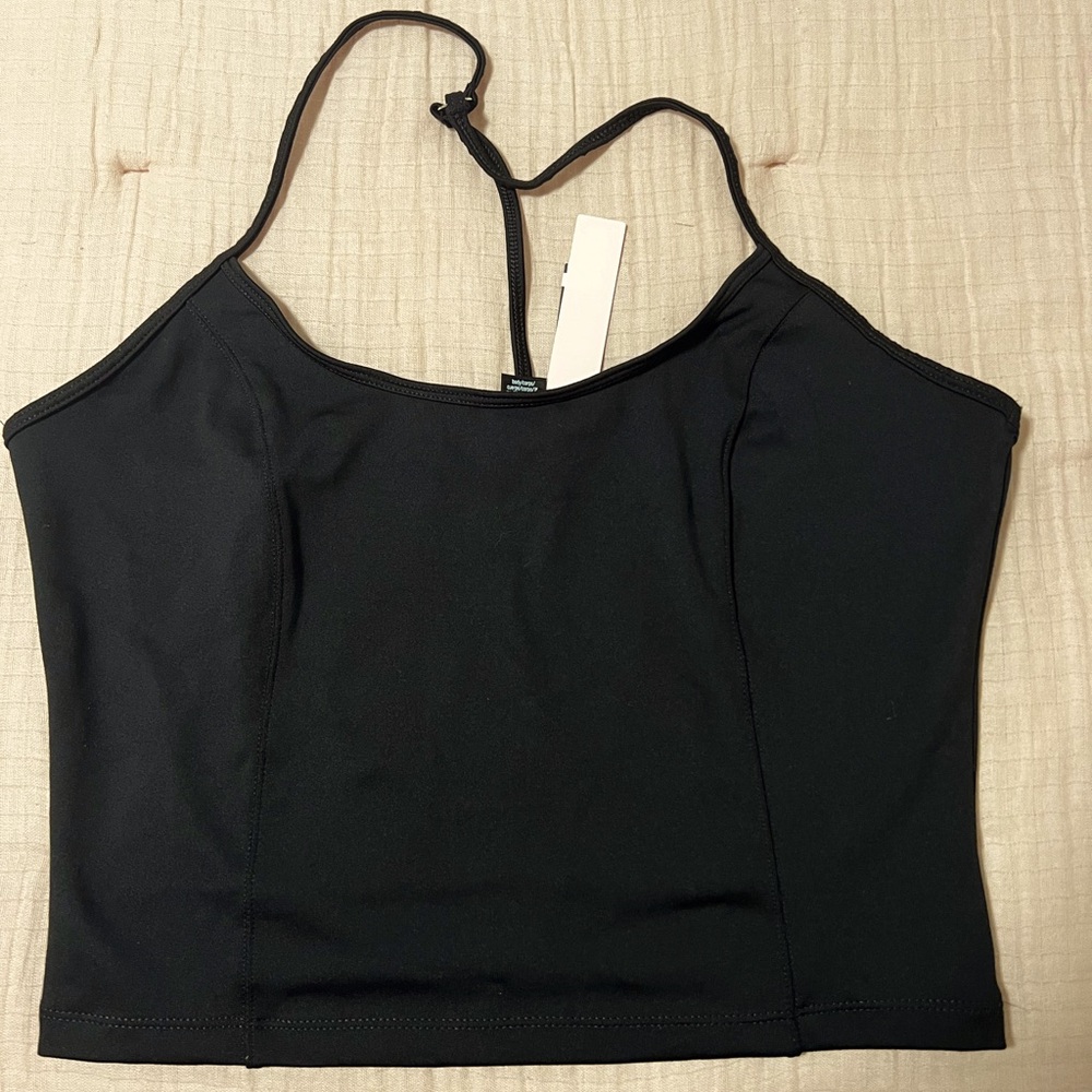 Victoria Secret Black Crop-Top